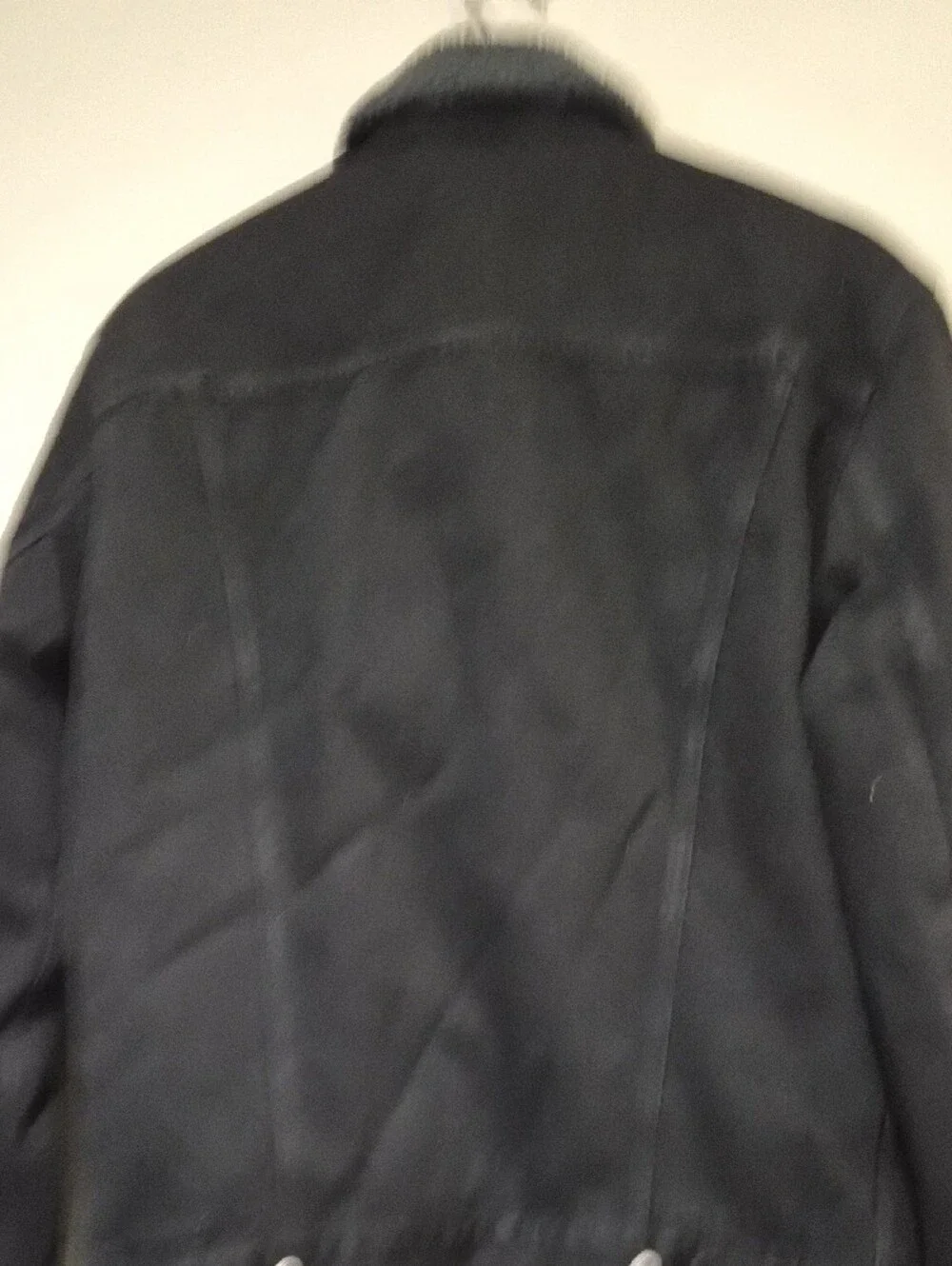 Levi's Black Denim Sherpa Collar Jacket Size M